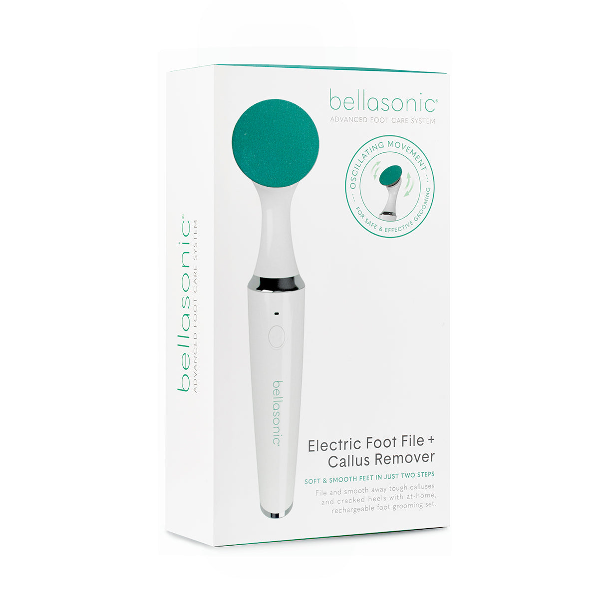 Electric Foot File + Callus Remover - Bellasonic