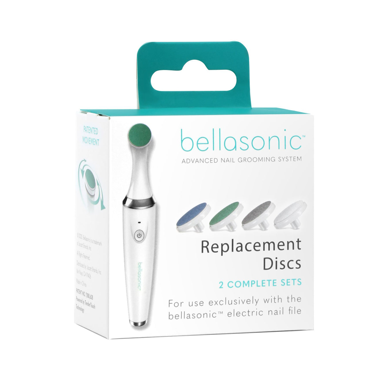 Replacement Discs for Bellasonic 4-in-1 Rechargeable Electric Nail File